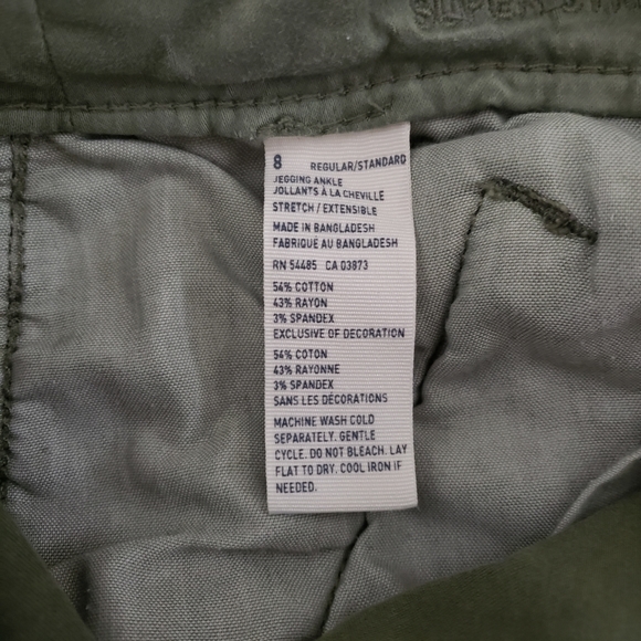 American Eagle Outfitters Green Ankle Jeggings 8 - Picture 8 of 8